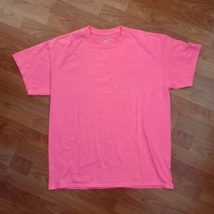 Bubble gum pink t-shirt